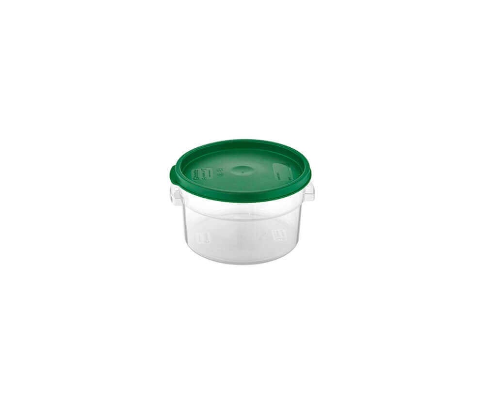 Контейнер для продуктов круглый 2,1 л. d=17 см. h=11 см., прозрачный, п/п, без крышки (крышка 76733) GP /1/12/