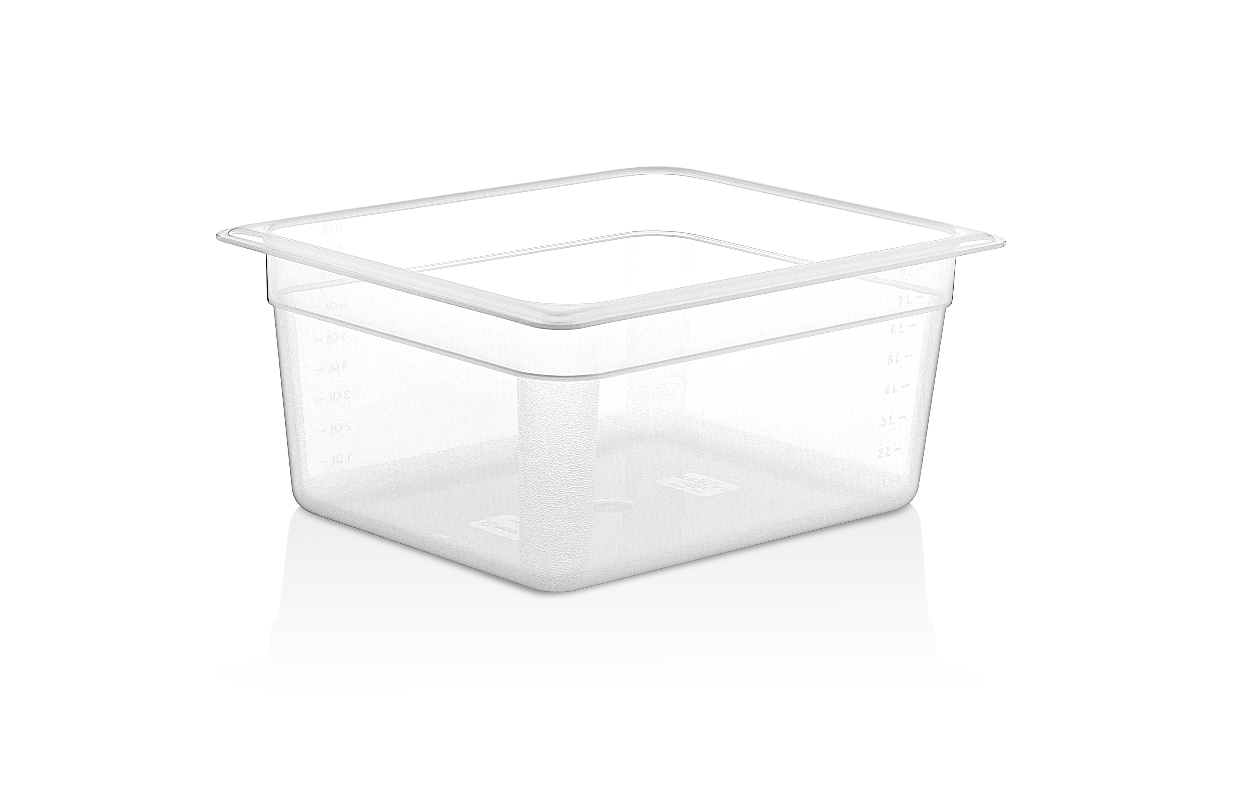 Гастроемкость 1/2 h=150 мм. 325*265 мм. 8,7 л. поликарб. прозрачная GP /1/