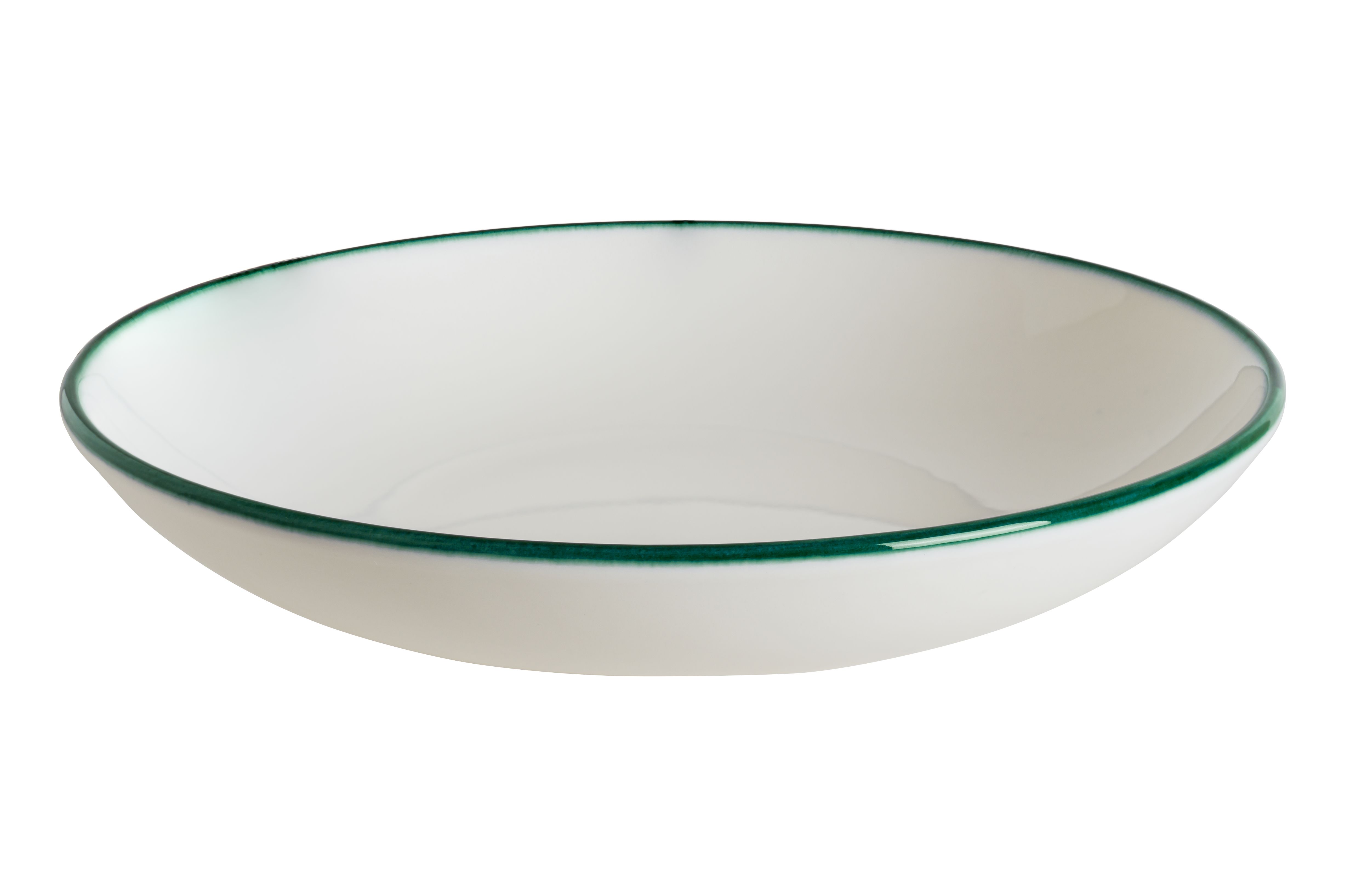 Тарелка d=230 мм. глубокая 1000 мл. h=45 мм. Линеа Зеленый Bonna /1/12/