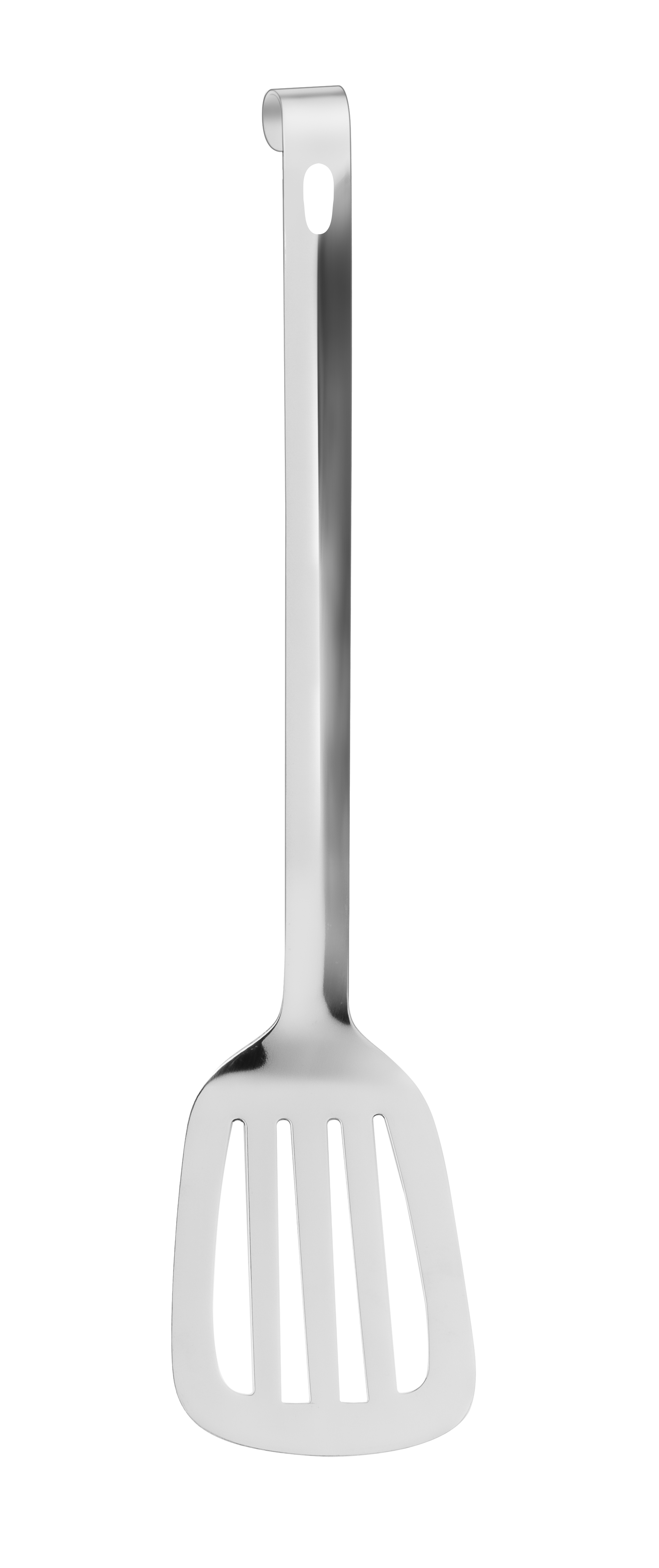 Лопатка 35 см. раб. часть 9,5*7,5 см. нерж. перф. Abert /1/