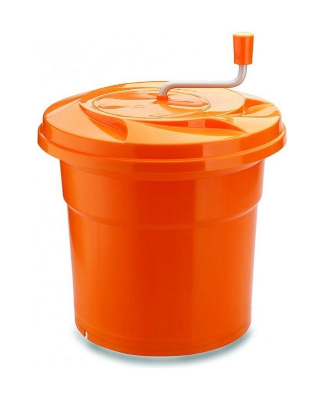 Сушилка для зелени 25 л. d=42,5 см. h=51,5 см. оранжевая MGprof /1/