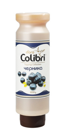 Топпинг "Черника" 1 кг Золотая Колибри /1/6/ АКЦИЯ
