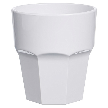 Олд Фэшн 250 мл. d=83 мм. h=90 мм. поликарбонат белый /1/42/