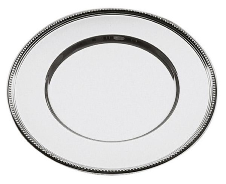 Поднос для подачи d=30,5 см. нерж. APS /1/