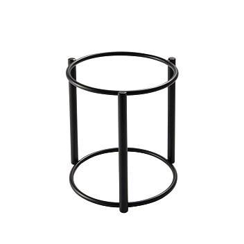 Подставка для фуршетных блюд d=19 см, h=20 см. черная Abert /1/12/