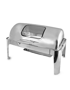 Чафиндиш (мармит) 9 л. 1/1 со стекл. крышкой MGsteel /1/ АКЦИЯ