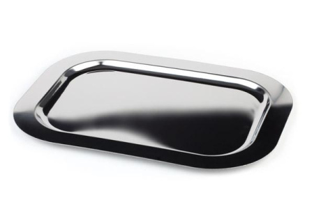 Поднос для подачи 35*24 см. нерж. APS /1/