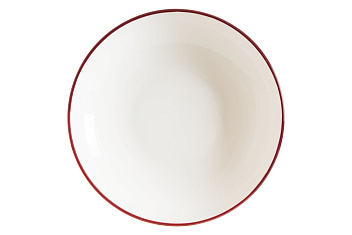 Тарелка d=250 мм. глубокая 1300 мл. h=50 мм. Линеа Бургундия, форма Банкет Bonna /1/6/1152/