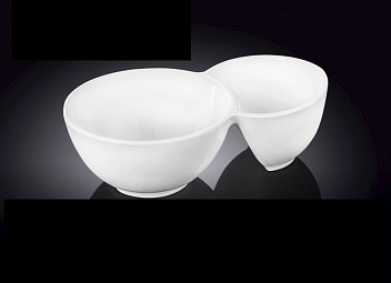 Емкость для закусок 18,5*11*5 см. 150/300 мл. Wilmax /1/6/48/