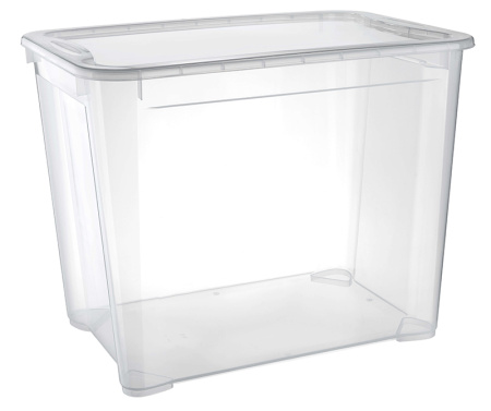 Контейнер для продуктов прямоуг. 70 л. 55,5*39*43,5 см. п/п Кристалл /1/5/