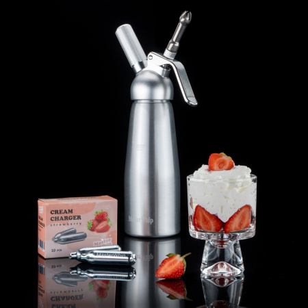 Сифон (кремер) для взбивания сливок  0,5 л. алюм./пластик MasterWhip /1/324/