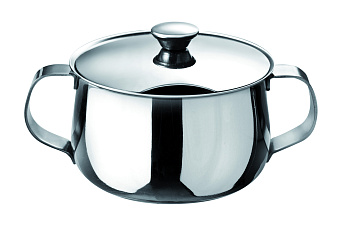 Сахарница 200 мл. d=88 мм. нерж. Abert /1/