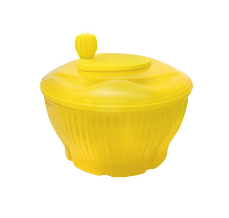 Сушилка для зелени  3,7 л. d=24 см. желтая Abert /1/6/