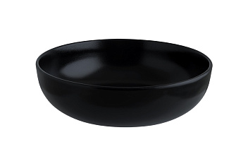 Салатник d=180 мм. 990 мл. h=58 мм. Черный, форма НотНит Bonna /1/6/432/