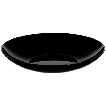 Тарелка d=260 мм. глубокая 1200 мл. h=46 мм. Эволюшн Блэк /6/24/