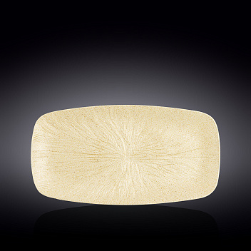 Блюдо прямоуг. 355*190 мм. Сэнд Wilmax /1/12/