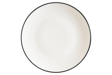 Тарелка d=190 мм. Линеа Черный, форма Гурмэ Bonna /1/12/1560/