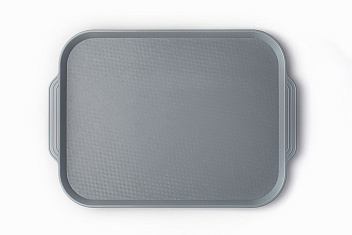 Поднос 45*34,5 см. серый поверхность классик (107) MGprof /1/10/