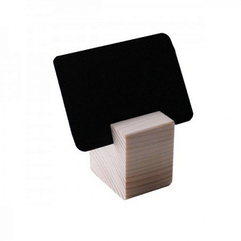 Держатель для ценников и табличек 3*4 см. h=4 см. дерев. /1/20/