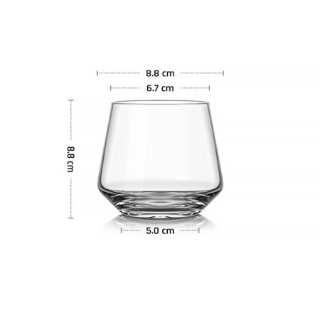 Олд Фэшн 320 мл. d=67/88 мм. h=88 мм. хр. стекло Тандем MGline /6/24/