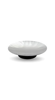 Подставка для торта 31 см. h=4 см. нерж. на ножке дерев. Abert /1/