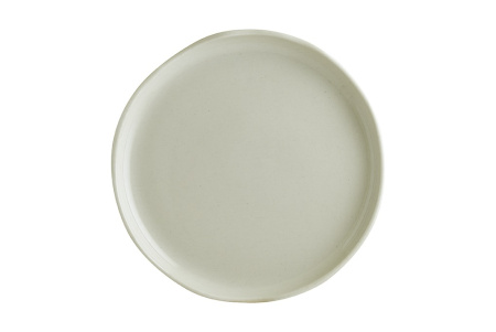 Тарелка d=190 мм. Оливковый, форма Крас волнистый край Bonna /1/6/1560/