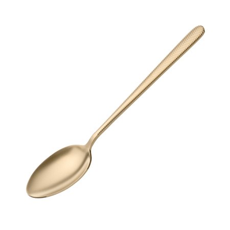 Ложка столовая Иллюзион Золотая 18/10  2,5 мм 19,8 см. Bonna /12/