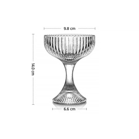Креманка 210 мл. d=98 мм. h=140 мм. Кинэтик MGline /6/24/ ВДОХНОВЕНИЕ