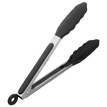 Щипцы универсальные 26,5 см. нерж. силикон. вставки MGsteel /1/