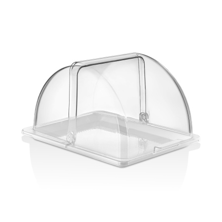 Поднос для подачи GN 1/2 32,5*26,5 см. поликарбонат, белый б/крышки (крышка 76828, 76829) GP /1/24/