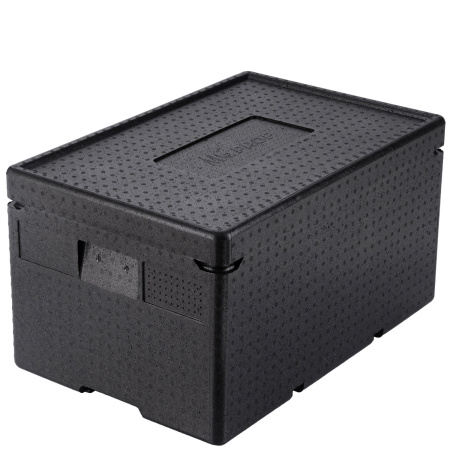 Термоконтейнер  48 л. 600*400*335 мм. для гастроем. h=200 мм. (-40°C до +110°C), плотность 60кг/м3, п/п MGprof /1/2/ АКЦИЯ