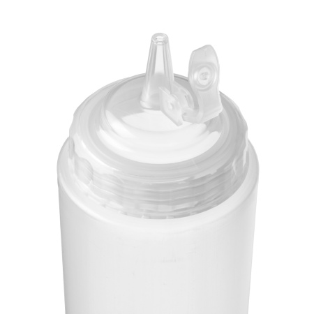 Емкость для соуса 1000 мл. d=75 мм. h=290 мм. широкая прозрачная GP /1/96/