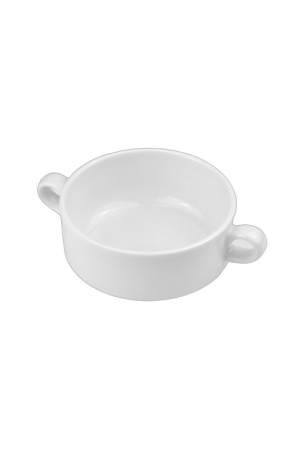 Бульонница 300 мл. d=110 мм. h=50 мм. (тарелка подст. 69991, 68287, 62956) Белый, форма Банкет Bonna /1/