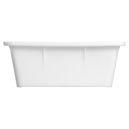 Контейнер для теста 430*430*160 мм. (-30/+60°C) конусный, сплошной, морозостойкий, белый, полиэт. /1/300/